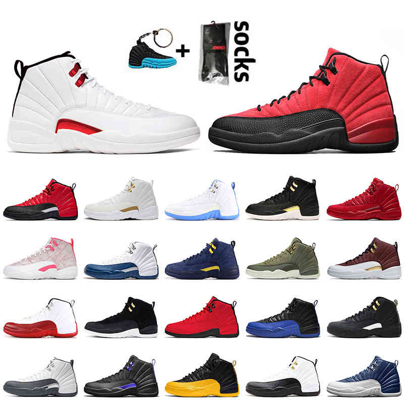 2021 Twist Mens Trainers Jumpman 12 12s Basketball Shoes Reverse Flu Game Dark Concord University Gold Arctic Punch Pink OVO White Sports
2021 Twist Mens Trainers Jumpman 12 12s Basketball Shoes Reverse Flu Game Dark Concord University Gold Arctic Punch Pink OVO White Sports