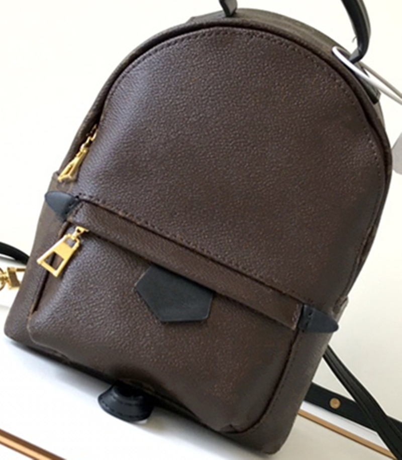 Classic Designer Backpack Old Flower Brown Women Backpacks Handbag