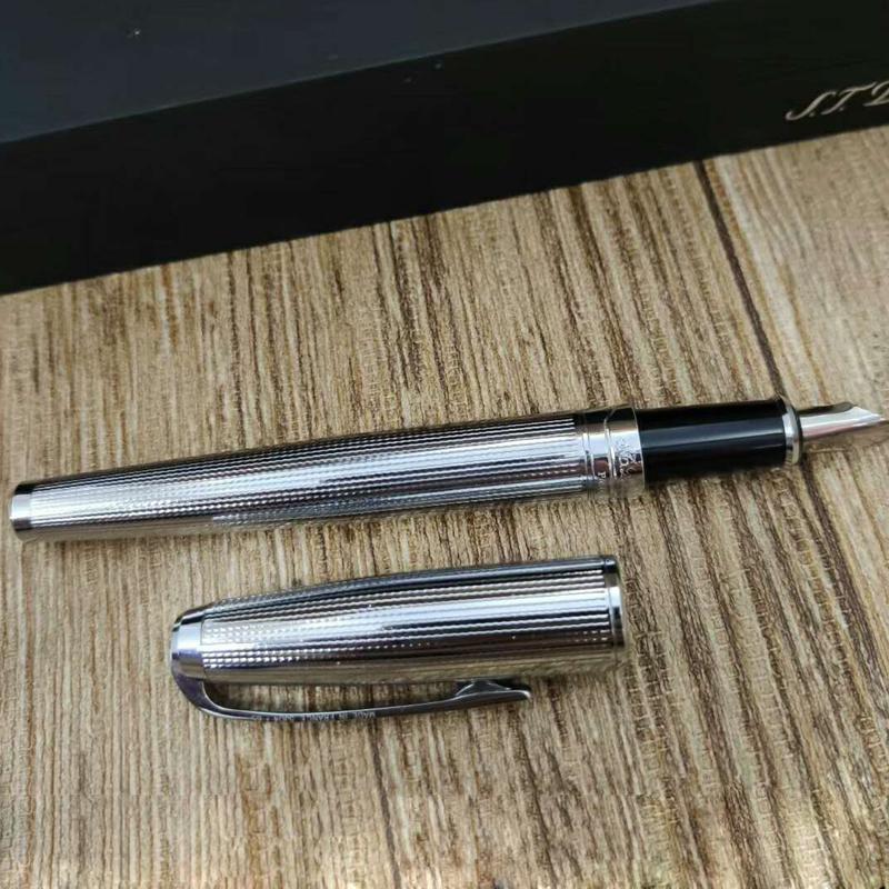 2021 Dupont Fountain Pen silver checkered office and school fashion writing supplies Gift Pens Luxury Recommend, Please choose
2021 Dupont Fountain Pen silver checkered office and school fashion writing supplies Gift Pens Luxury Recommend, Please choose