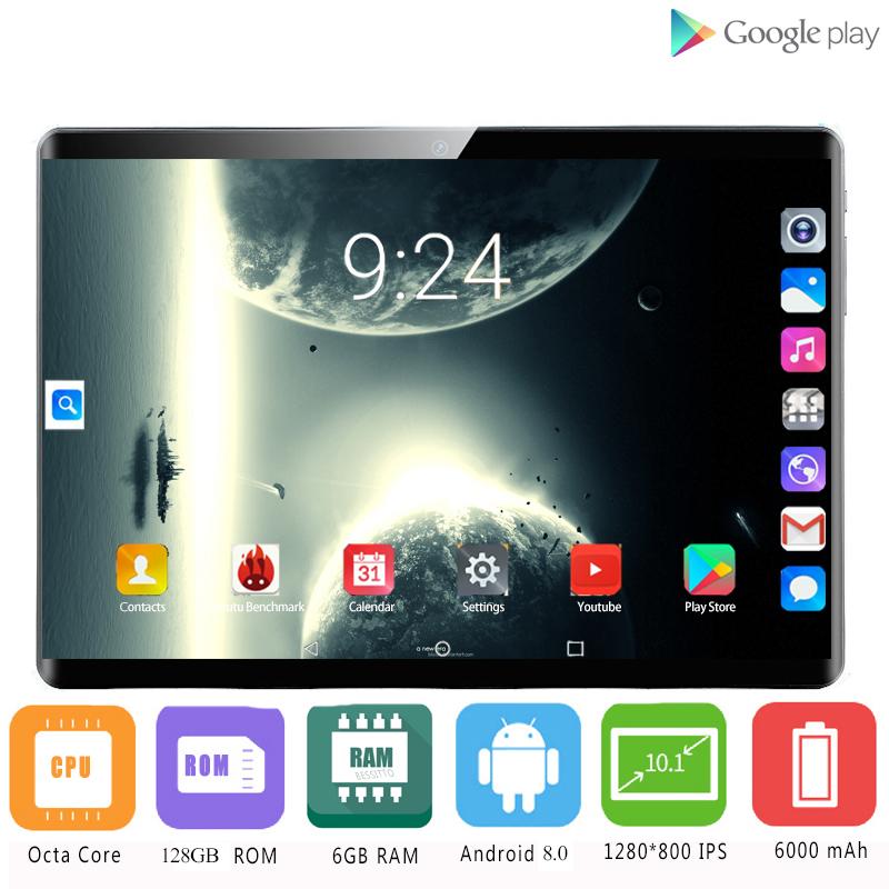Tablet PC 2021 2.5D IPS 4G Android 9.0 Octa Core Google Play The Tablets 6GB RAM 128GB ROM WiFi GPS 10' Steel Screen 10, Black
Tablet PC 2021 2.5D IPS 4G Android 9.0 Octa Core Google Play The Tablets 6GB RAM 128GB ROM WiFi GPS 10' Steel Screen 10, Black