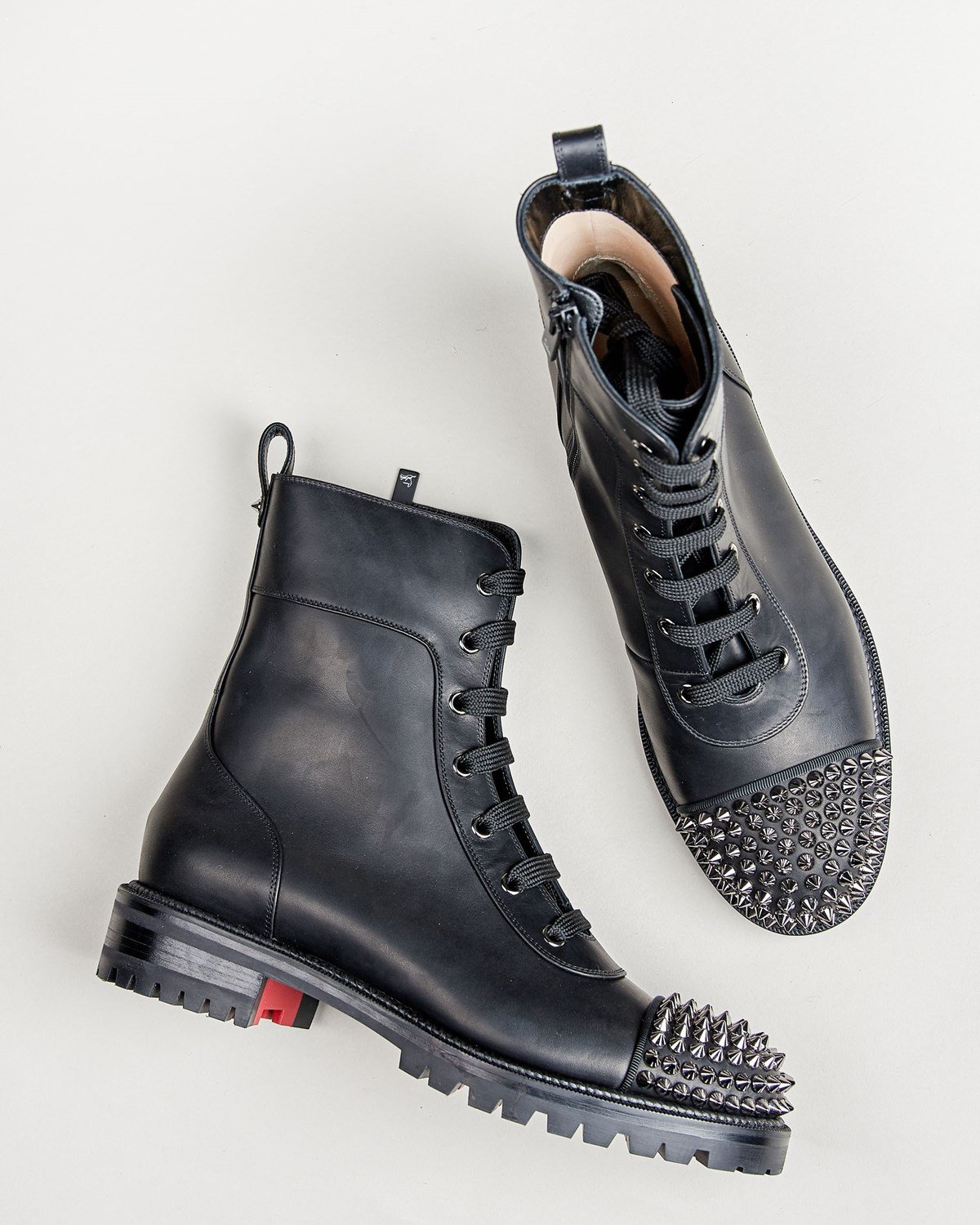 Elegant Women's Red Bottom Ankle Boots Spikes Mayr Boot Chunky Heels Lug Sole Famous Lady Party Wedding Combat Booties Shoe EU35-43
Elegant Women's Red Bottom Ankle Boots Spikes Mayr Boot Chunky Heels Lug Sole Famous Lady Party Wedding Combat Booties Shoe EU35-43