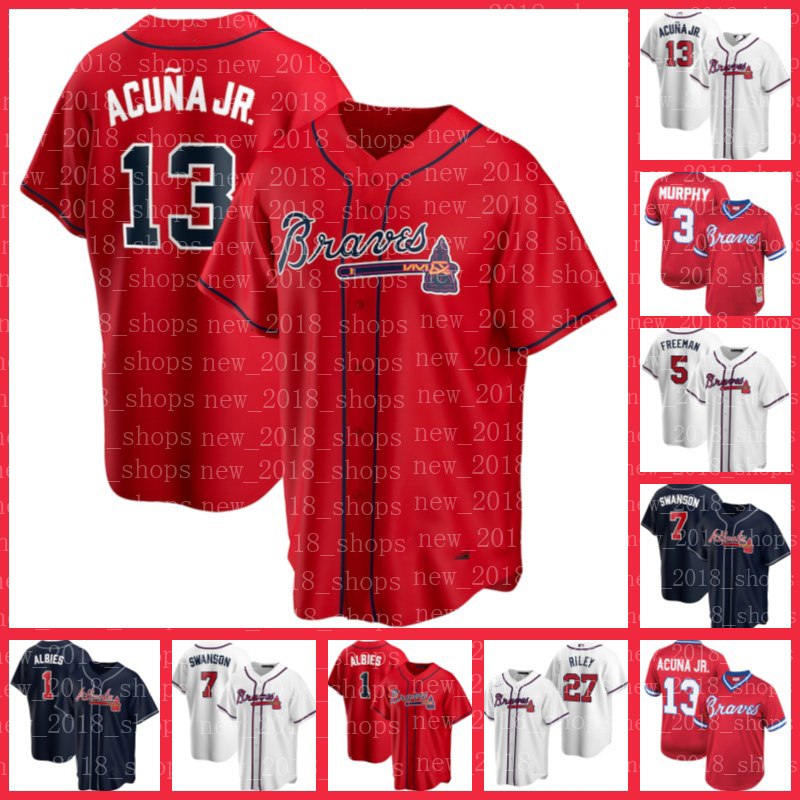Braves Jerseys Atlanta Ronald Acuna Jr. Baseball Freddie Freeman Ozzie Albies Dansby Swanson Austin Riley Max Fried Men Chipper Jones Women, Blue;black
Braves Jerseys Atlanta Ronald Acuna Jr. Baseball Freddie Freeman Ozzie Albies Dansby Swanson Austin Riley Max Fried Men Chipper Jones Women, Blue;black