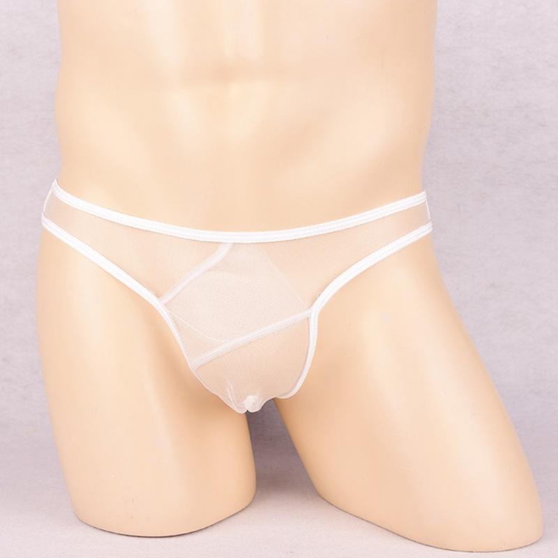 Underpants Thongs Men Ultra-Thin Ful Transparent And Underwear Tulle Sexy U-Convex T Pants Men'S Fully, Black;white
Underpants Thongs Men Ultra-Thin Ful Transparent And Underwear Tulle Sexy U-Convex T Pants Men'S Fully, Black;white