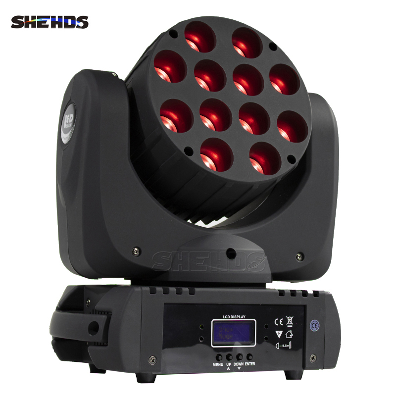 SHEHDS High Quality Fast Delivery DMX Light Moving Head LED Beam 12X12W RGB Professional Stage & DJ Factory Price
SHEHDS High Quality Fast Delivery DMX Light Moving Head LED Beam 12X12W RGB Professional Stage & DJ Factory Price
