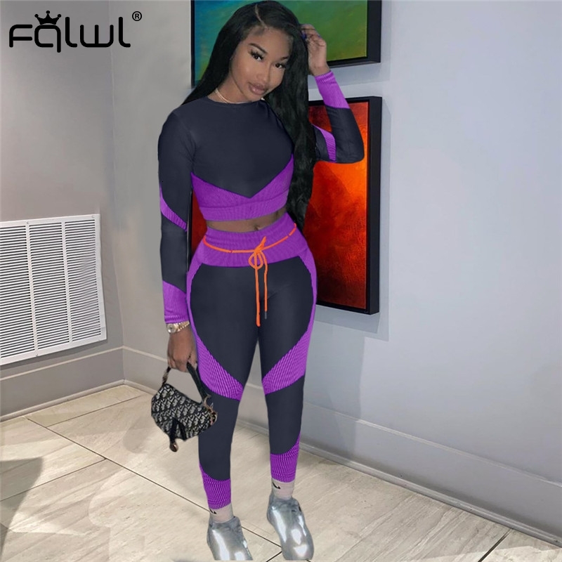 women's tracksuits fqlwl patchwork two 2 piece set women tshirts outfits streetwear long sleeve crop leggings tracksuit female sweatsui, Gray
women's tracksuits fqlwl patchwork two 2 piece set women tshirts outfits streetwear long sleeve crop leggings tracksuit female sweatsui, Gray