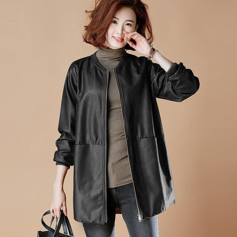 Women's Suits & Blazers Fake leather with zipper female jacket plus size 6xl 5xl Korean baseball outerwear vintage loose plutonium QQ41, 1# shoe box
Women's Suits & Blazers Fake leather with zipper female jacket plus size 6xl 5xl Korean baseball outerwear vintage loose plutonium QQ41, 1# shoe box