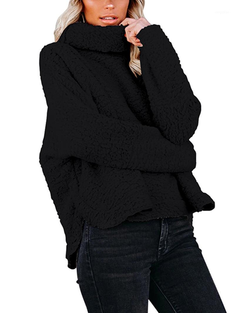 Women' Sweaters 2021 Women Loose Style Turtleneck Sweater Solid Color Knitted Pullover Army Green Black Camel
Women' Sweaters 2021 Women Loose Style Turtleneck Sweater Solid Color Knitted Pullover Army Green Black Camel