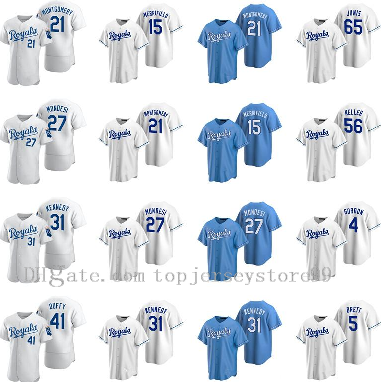 2021 Royals 16 Bo Jackson13 Salvador Perez 1 Nicky Lopez 12 Jorge Soler 5 George Brett 4 Alex Gordon 41 Danny Duffy Keller Baseball Jerseys, Youth's color 3
2021 Royals 16 Bo Jackson13 Salvador Perez 1 Nicky Lopez 12 Jorge Soler 5 George Brett 4 Alex Gordon 41 Danny Duffy Keller Baseball Jerseys, Youth's color 3