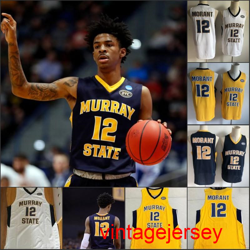 Murray State Racers 12 Ja Morant Jersey Temetrius Jamel OVC Ohio Valley NCAA College Basketball -XXL Size -XXL, 12 yellow
Murray State Racers 12 Ja Morant Jersey Temetrius Jamel OVC Ohio Valley NCAA College Basketball -XXL Size -XXL, 12 yellow