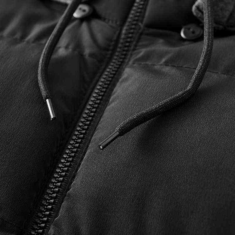 Vests Autumn Sleeveless Jacket Fashion Hat Hooded Warm Vest Winter Waistcoat Men Casual Windbreaker 5Xl 211120