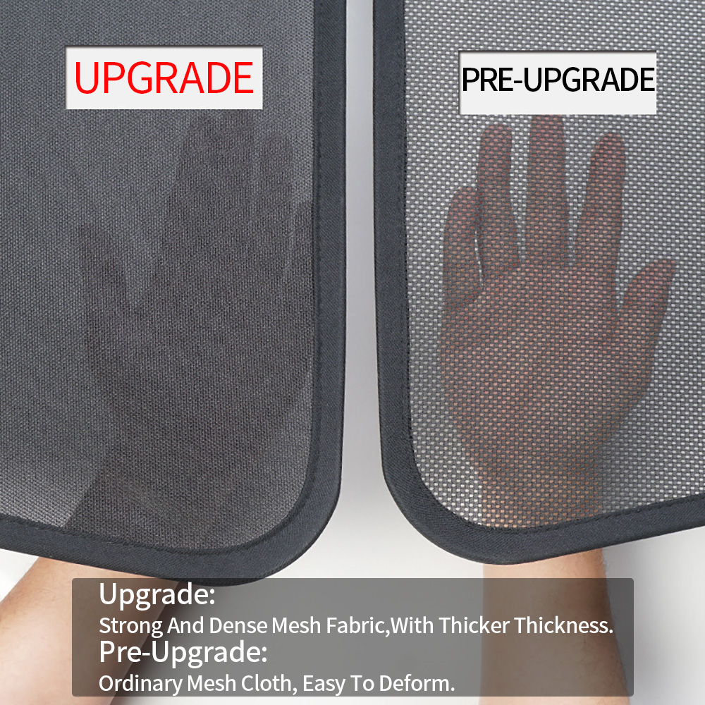 6pcs/set Car Sun Shades Glass Roof Sunshade for Tesla Model 3 2021 Front Rear Sunroof Triangle Windshield Skylight Blind Shading Net