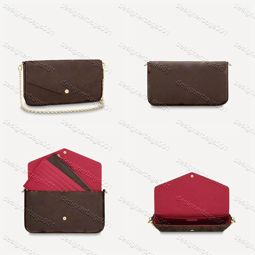 Luxury designer women messenger bags purses wallet 3-piece style and a golden chain shoulder bag wallets GGLVLouisVittonVutton M61276, Box
Luxury designer women messenger bags purses wallet 3-piece style and a golden chain shoulder bag wallets GGLVLouisVittonVutton M61276, Box