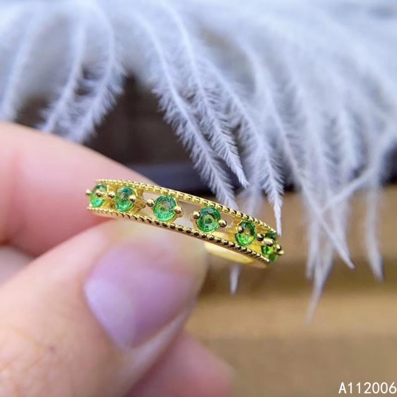 Cluster Rings KJJEAXCMY Fine Jewelry 925 Sterling Silver Inlaid Natural Tsavorite Ring Delicate Female Support Testing
Cluster Rings KJJEAXCMY Fine Jewelry 925 Sterling Silver Inlaid Natural Tsavorite Ring Delicate Female Support Testing