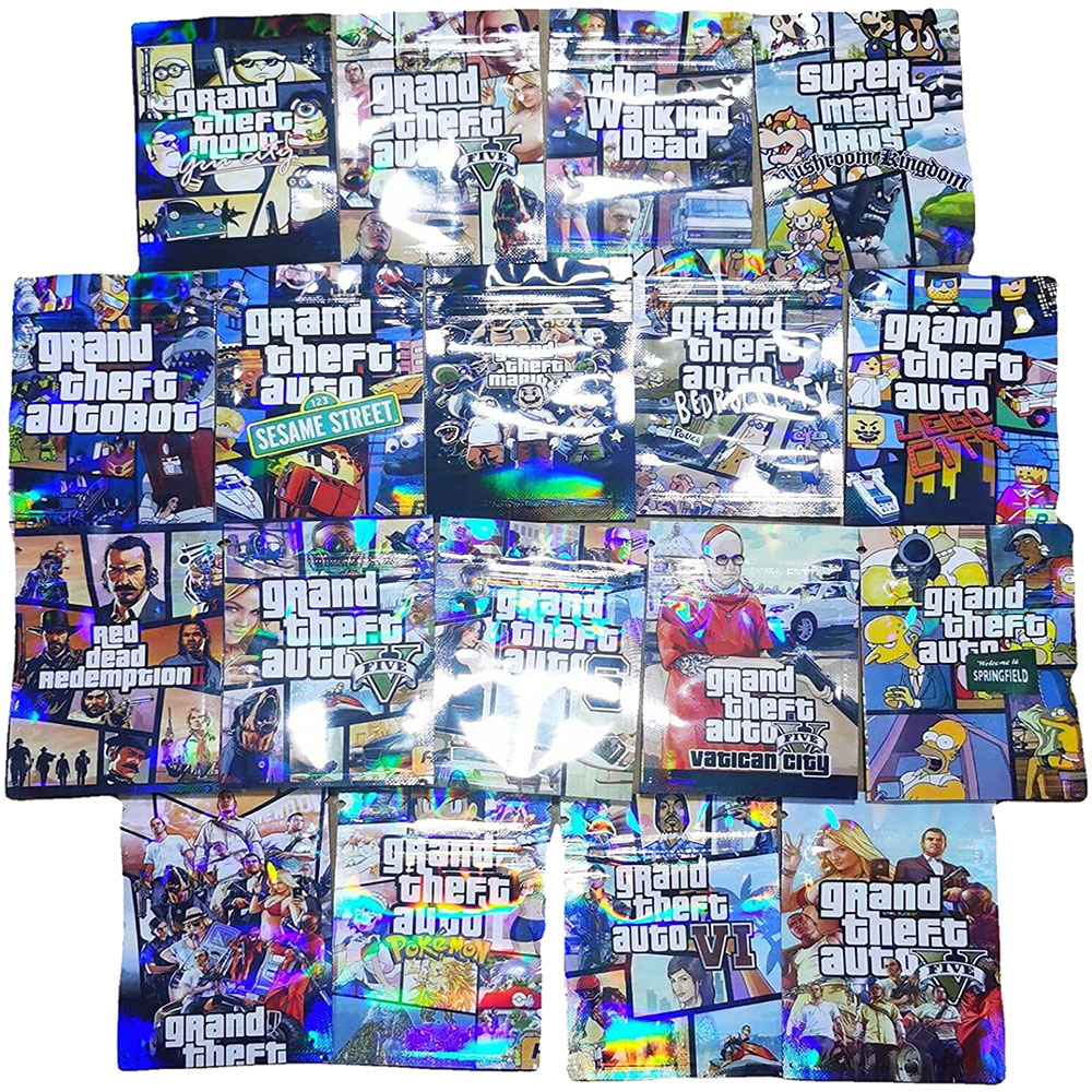 100 pcs Cookie Mylar 6 x 8cm Zipper Lock Smellproof Herb Edible Bags Walking Dead Grand Theft Autobot
100 pcs Cookie Mylar 6 x 8cm Zipper Lock Smellproof Herb Edible Bags Walking Dead Grand Theft Autobot