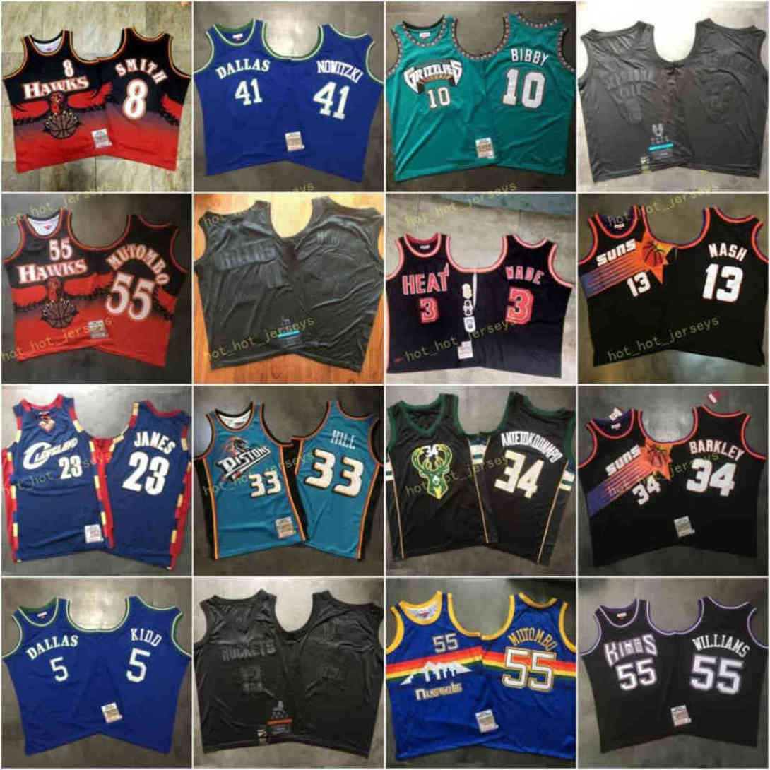 M & N Vintage Smith Mutombo James Kidd Nowitzki Hill Harden Bibby Wade Antetokounmpo Barkley Williams Authentic Stitched Basketball, As
M & N Vintage Smith Mutombo James Kidd Nowitzki Hill Harden Bibby Wade Antetokounmpo Barkley Williams Authentic Stitched Basketball, As