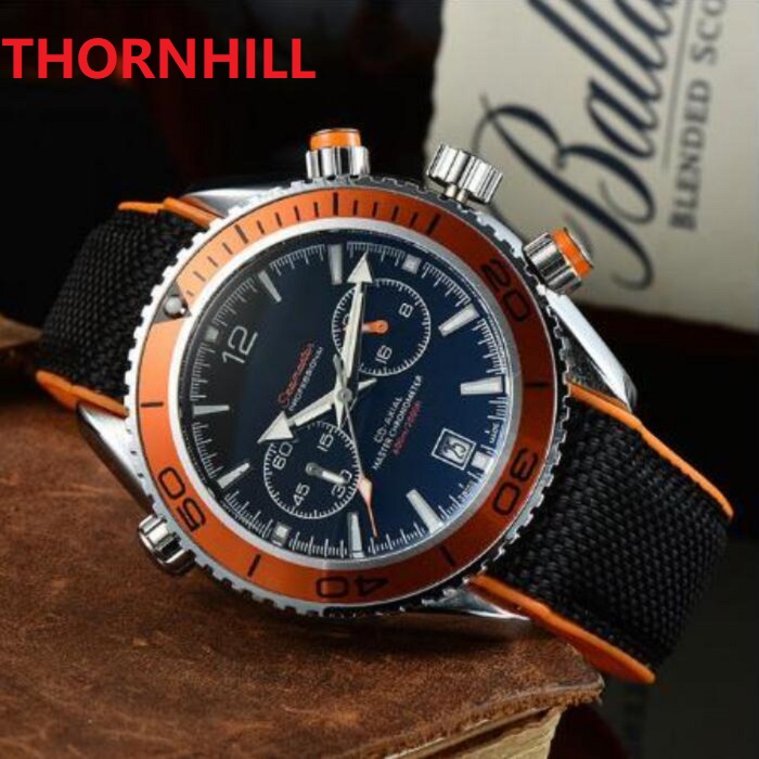 men automatic stopwatch watches 44mm fabric strap mens full functional montre de luxe wristwatch, As pic
men automatic stopwatch watches 44mm fabric strap mens full functional montre de luxe wristwatch, As pic