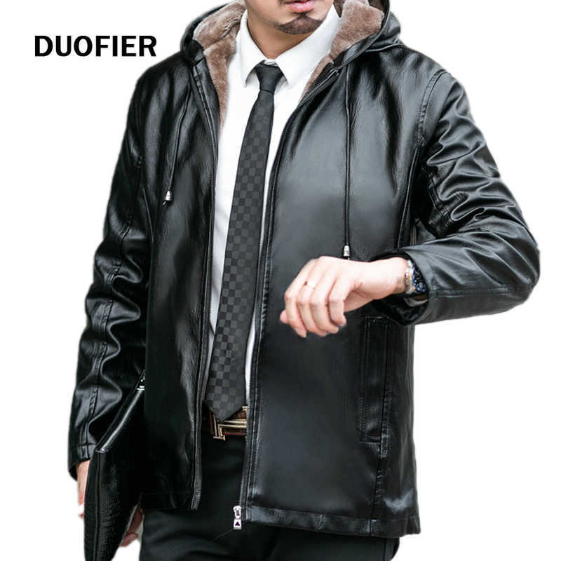 Hooded Leather Jacket Men Motorcycle With Hat Casual Faux Leather Coat Mens Clothing Jackets Biker Men's Fur Coat Black 210603, Hjrb31
Hooded Leather Jacket Men Motorcycle With Hat Casual Faux Leather Coat Mens Clothing Jackets Biker Men's Fur Coat Black 210603, Hjrb31