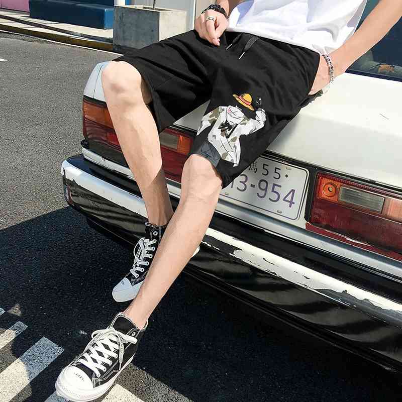 Varsanol Cartoon Beach Short Pants Men Sports Loose Black Mens Casual Shorts Summer Japanese Style Bermudas Hombre Shorts 210601, White
Varsanol Cartoon Beach Short Pants Men Sports Loose Black Mens Casual Shorts Summer Japanese Style Bermudas Hombre Shorts 210601, White