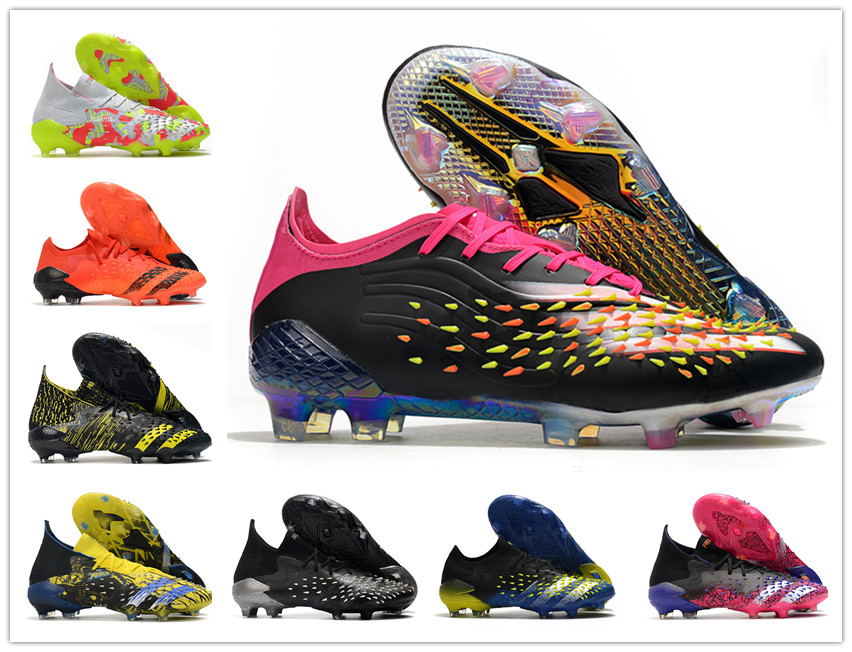 GIFT BAG Mens High Ankle Football Shoes PREDATOR FREAK.1 FG Firm Ground Cleats PREDCOPX FREAK 21 Outdoor Soccer Boots, Low002
GIFT BAG Mens High Ankle Football Shoes PREDATOR FREAK.1 FG Firm Ground Cleats PREDCOPX FREAK 21 Outdoor Soccer Boots, Low002