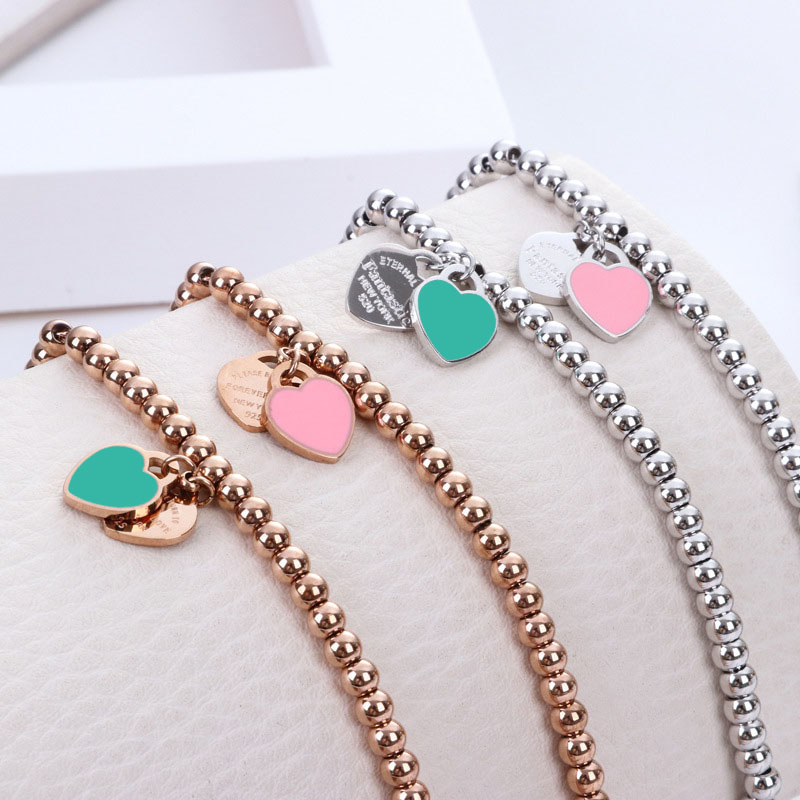 Fashion Tou Toso Jewelry Women Stainless beaded bracelet Forever or Fantastic letter enamel pink sky-blue PLEASE TURN TO Heart charms Pulser, Golden;silver
Fashion Tou Toso Jewelry Women Stainless beaded bracelet Forever or Fantastic letter enamel pink sky-blue PLEASE TURN TO Heart charms Pulser, Golden;silver