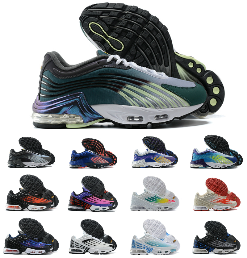 Chaussures Tuned Air Plus 3 2 Running Shoes Requin Tns Hyper Violet Black Red Bright Ceramic Triple White Smoke Grey Valor Blue Pink Green M
Chaussures Tuned Air Plus 3 2 Running Shoes Requin Tns Hyper Violet Black Red Bright Ceramic Triple White Smoke Grey Valor Blue Pink Green M