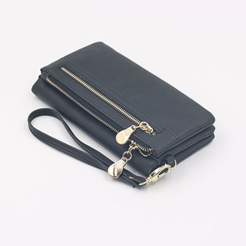 2021 Simple Korean Version PU Wallets Frosted Double Zipper Long Large Capacity Handbag Lady Wallets Women Purse, Rose red
2021 Simple Korean Version PU Wallets Frosted Double Zipper Long Large Capacity Handbag Lady Wallets Women Purse, Rose red