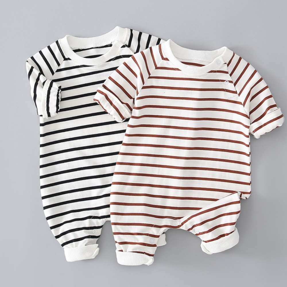 Net red infant spring and autumn long sleeve Jumpsuit for boys full moon striped hat borns climbing, White
Net red infant spring and autumn long sleeve Jumpsuit for boys full moon striped hat borns climbing, White