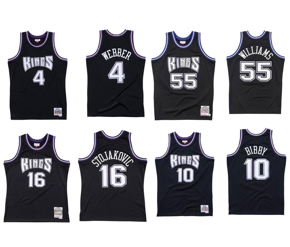 Custom stitched basketball jersey Men women youth S-6XL 4 Webber 10 Mike Bibby 16 Peja Stojakovic 55 Williams black Mitchell&Ness 2000-01 Cl, Black;red
Custom stitched basketball jersey Men women youth S-6XL 4 Webber 10 Mike Bibby 16 Peja Stojakovic 55 Williams black Mitchell&Ness 2000-01 Cl, Black;red