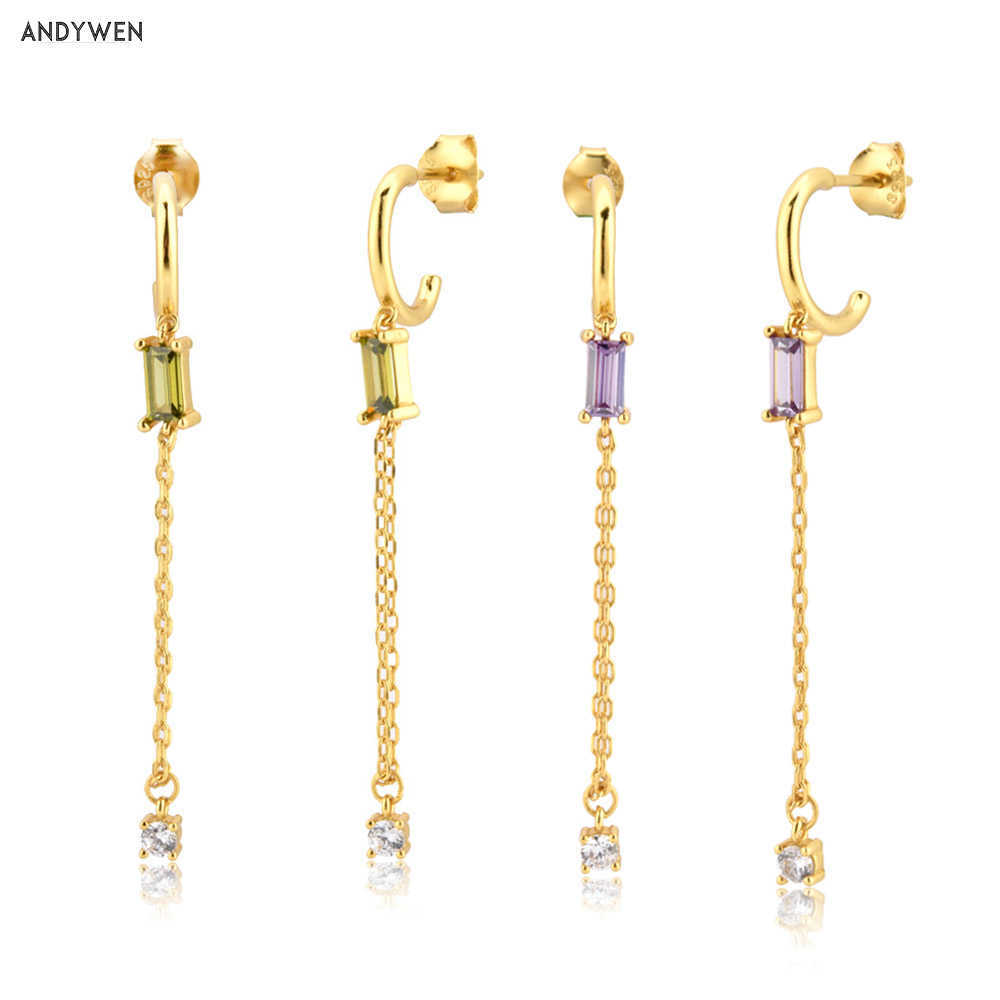 ANDYWEN 925 Sterling Silver Gold Purple Olive Drop Earring Luxury Women Fashion Crystal Piercing Ohrringe Pendientes Jewels 210608
ANDYWEN 925 Sterling Silver Gold Purple Olive Drop Earring Luxury Women Fashion Crystal Piercing Ohrringe Pendientes Jewels 210608
