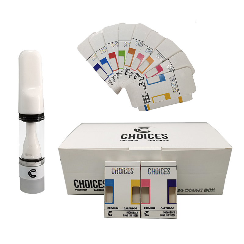 Full Ceramic Carts CHOICES Cartridge Packaging Glass Tube Atomizers 0.5ml Vaporizer Empty Oil Cartridges 510 Thread Cart White Flat Tip Ecig
Full Ceramic Carts CHOICES Cartridge Packaging Glass Tube Atomizers 0.5ml Vaporizer Empty Oil Cartridges 510 Thread Cart White Flat Tip Ecig