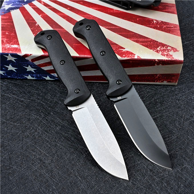 High Quality BK2 Outdoor Survival Straight Hunting Knife D2 Drop Point Blade Full Tang G10 Handle Fixed Blades Knives With Kydex
High Quality BK2 Outdoor Survival Straight Hunting Knife D2 Drop Point Blade Full Tang G10 Handle Fixed Blades Knives With Kydex