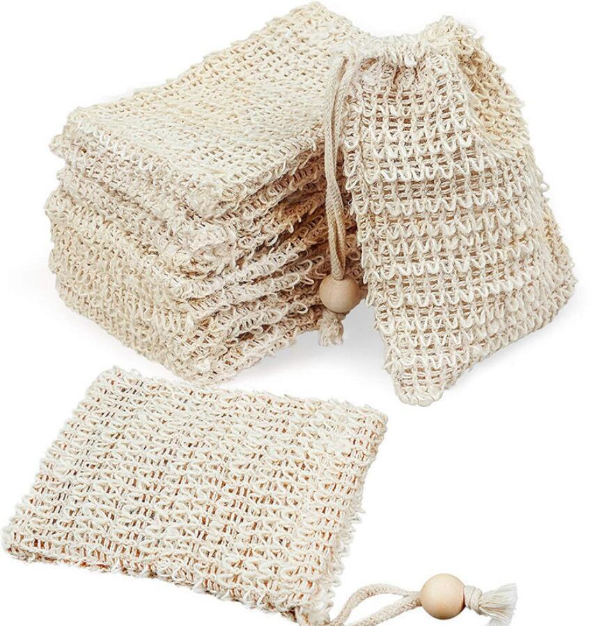 Natural Exfoliating Mesh Soap Saver Sisal Soap Saver Bag Pouch Holder For Shower Bath Foaming And Drying DHL Free FY7323
Natural Exfoliating Mesh Soap Saver Sisal Soap Saver Bag Pouch Holder For Shower Bath Foaming And Drying DHL Free FY7323