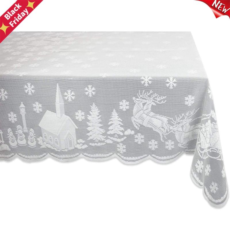 Rectangle Lace Tablecloth Christmas White Wedding Table Cover Xmas Cloth Dinner Party Home Decor
Rectangle Lace Tablecloth Christmas White Wedding Table Cover Xmas Cloth Dinner Party Home Decor