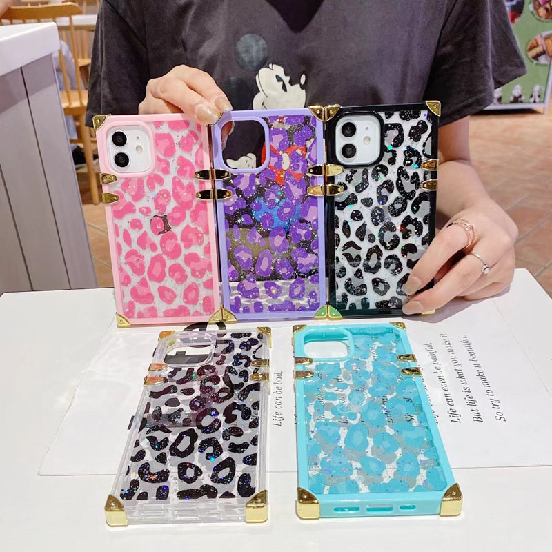 Square Phone Case For iPhone 11 12 13Pro Max X XR XSMax 7 8 Plus SE2 Fashion Leopard Print Soft IMD Shockproof Back Cover, Mix colors/remark colors
Square Phone Case For iPhone 11 12 13Pro Max X XR XSMax 7 8 Plus SE2 Fashion Leopard Print Soft IMD Shockproof Back Cover, Mix colors/remark colors