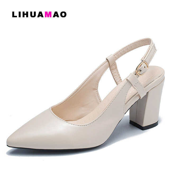 LIHUAMAO women square heel pointed toe sandlas ladies high heel sandals slingback shoes pumps party dacning block heel shoes Y0721, Beige
LIHUAMAO women square heel pointed toe sandlas ladies high heel sandals slingback shoes pumps party dacning block heel shoes Y0721, Beige