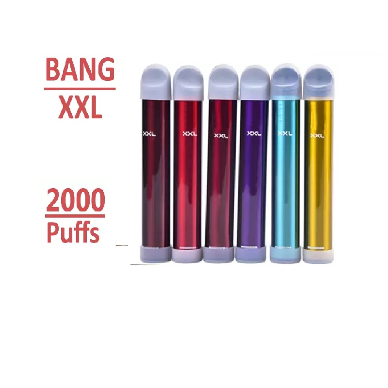 Bang XXL Disposable E-cigarette Kits 800mAh Power Battery 6ml Pod 2000 Puffs and Top PUFF 800 Puffs Cartridges 550mAh 3.2ml Pre-Filled Carts Pods, Mix flavors
Bang XXL Disposable E-cigarette Kits 800mAh Power Battery 6ml Pod 2000 Puffs and Top PUFF 800 Puffs Cartridges 550mAh 3.2ml Pre-Filled Carts Pods, Mix flavors