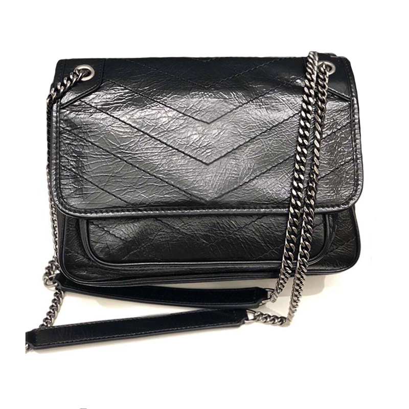 Fashion college student Women Luxurys Designers Bags 2022 black Genuine Leather calfskin serpent top quality chain shoulder hand crossbody bag messenger bag