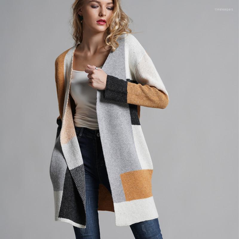 Women' Knits & Tees Autumn Patchwork Cardigan Long Sleeve Knitted Sweater Women Open Stitch Casual Sweters Invierno Loose MujerWomen' Time, Orange
Women' Knits & Tees Autumn Patchwork Cardigan Long Sleeve Knitted Sweater Women Open Stitch Casual Sweters Invierno Loose MujerWomen' Time, Orange
