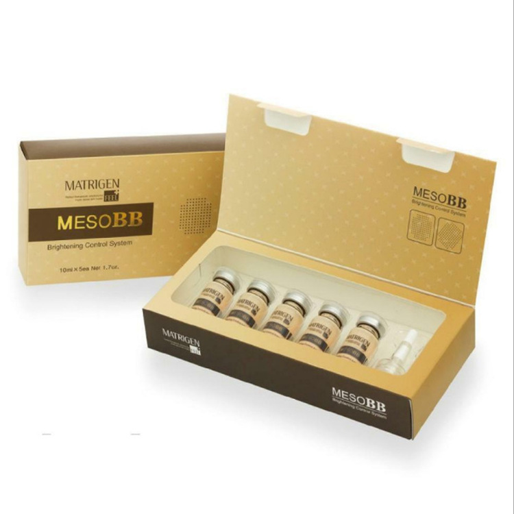 Matrigen MesoBB Brightening Control System Liquid Foundation Cream Facial Kit Ampoule Set Skin Care Glow Treatment, As the pics showed((5pcs/set)
Matrigen MesoBB Brightening Control System Liquid Foundation Cream Facial Kit Ampoule Set Skin Care Glow Treatment, As the pics showed((5pcs/set)