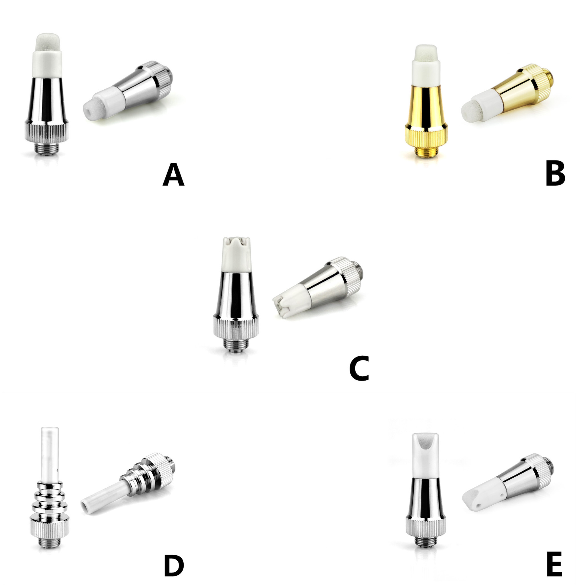 Quartz & Ceramic Heating Tip Replacement Coil Wax Atomizer For Lookah Seahorse Wax Vaporizer Dab Pen
Quartz & Ceramic Heating Tip Replacement Coil Wax Atomizer For Lookah Seahorse Wax Vaporizer Dab Pen