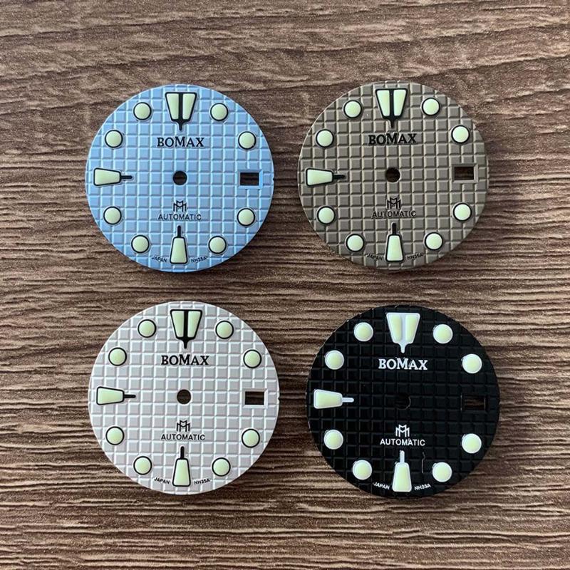 Repair Tools & Kits 28.5mm Watch Accessories BOMAX Logo Dial Green Luminous Suitable For Japanese NH35 Automatic Movement LE46
Repair Tools & Kits 28.5mm Watch Accessories BOMAX Logo Dial Green Luminous Suitable For Japanese NH35 Automatic Movement LE46