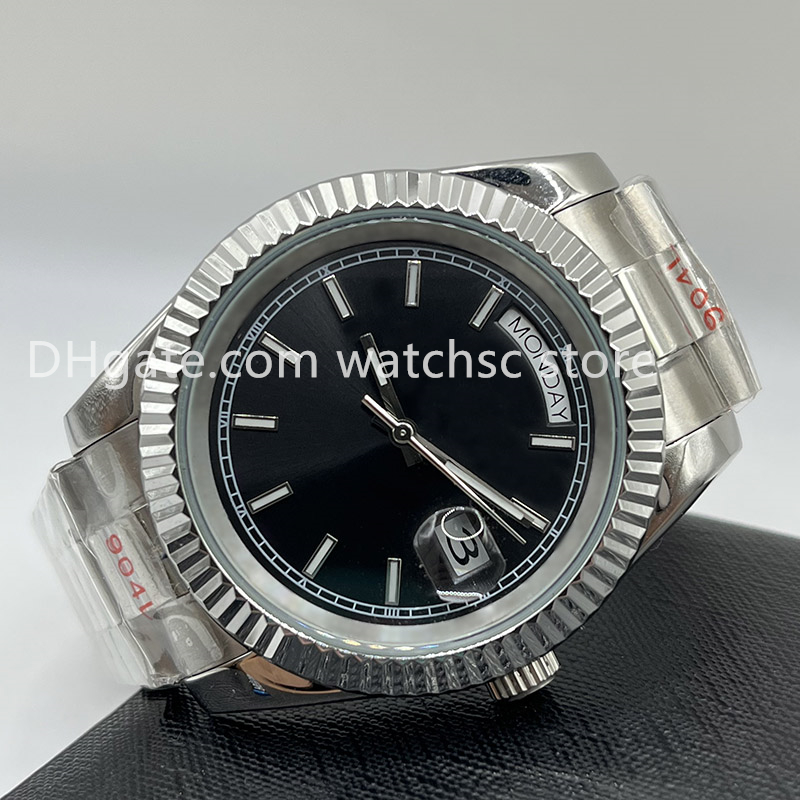 Watchsc- 41mm Automatic Watch With Box Mens Womens Stainless Steel Waterproof Luminous high-quality movement design sport Watches
Watchsc- 41mm Automatic Watch With Box Mens Womens Stainless Steel Waterproof Luminous high-quality movement design sport Watches