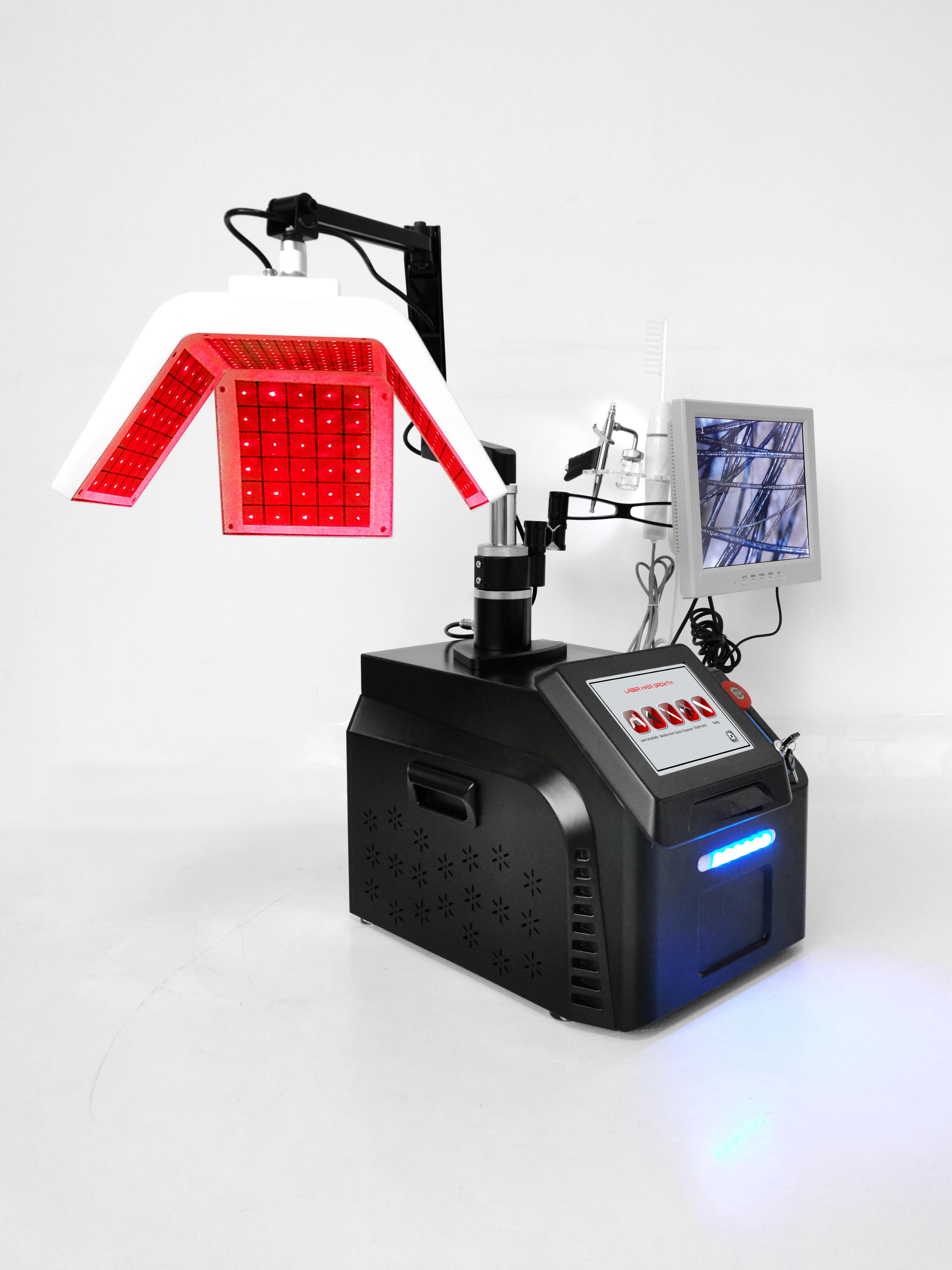 Professional hair growth loss therapy laser regrowth device