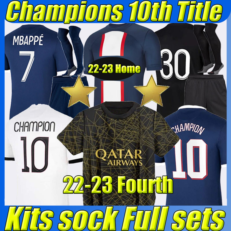 21/22/23 Fourth maillot de foot HAKIMI RAMOS champion soccer jersey MBAPPE football shirt men kids kit VERRATTI MARQUINHOS KIMPEMBE PSGs Icardi di Maria Stussy
21/22/23 Fourth maillot de foot HAKIMI RAMOS champion soccer jersey MBAPPE football shirt men kids kit VERRATTI MARQUINHOS KIMPEMBE PSGs Icardi di Maria Stussy