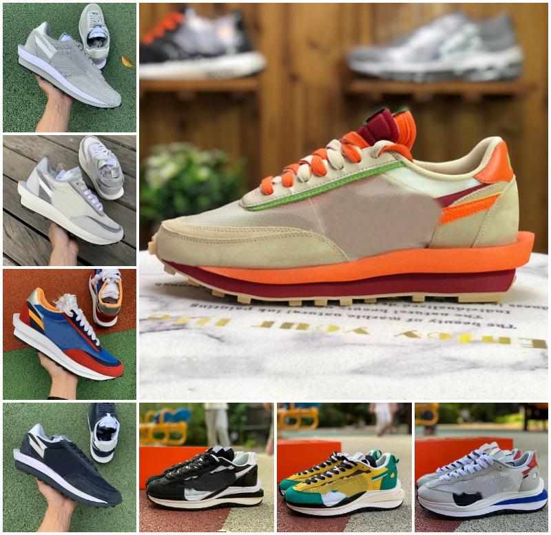 Sacais x VaporWaffle Pegasus LDV Waffle Mens Womens Running Shoes Daybreak Dark Iris Sesame Blue Void Black Gum Sail Summit White Nylon Outdoor Sneakers Trainers, Bubble package bag
Sacais x VaporWaffle Pegasus LDV Waffle Mens Womens Running Shoes Daybreak Dark Iris Sesame Blue Void Black Gum Sail Summit White Nylon Outdoor Sneakers Trainers, Bubble package bag