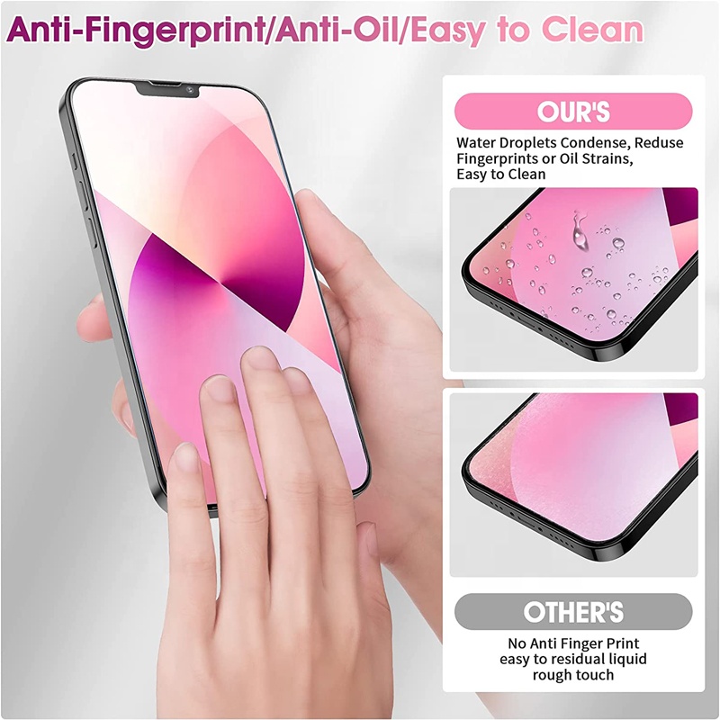 9H 2.5D Clear Tempered Glass Phone Screen Film Protector For iPhone 17 Air 16e 16 15 14 13 12 11 Pro Max 8 7 6 Plus iPhone16 0.3mm Glass With Retail P
