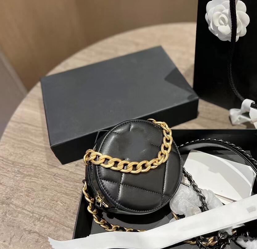 Designer Brand Mini Round Chain Shoulder Bag Fashion Rounded Bags High Quality Rhombus Leather Handbag Women's Messenger Bag Handbags 12 cm Change Purse, Beige
Designer Brand Mini Round Chain Shoulder Bag Fashion Rounded Bags High Quality Rhombus Leather Handbag Women's Messenger Bag Handbags 12 cm Change Purse, Beige