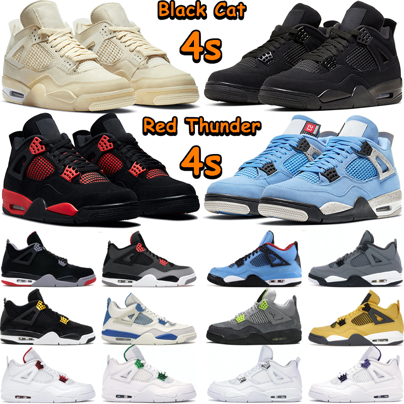 2022 Men 4s Black Cat Basketball Shoes 4 Women Red Thunder University Blue White Oreo Cool Grey Bred Infrared Canvas Cactus Jack Mens Sports Sneakers 36-47
2022 Men 4s Black Cat Basketball Shoes 4 Women Red Thunder University Blue White Oreo Cool Grey Bred Infrared Canvas Cactus Jack Mens Sports Sneakers 36-47