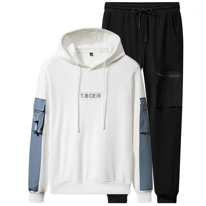 Men' Tracksuits 2022 Autumn Sportswear Tracksuit Men Two Piece Set Sport Hoodie Track Pants Sweat Suits, Black
Men' Tracksuits 2022 Autumn Sportswear Tracksuit Men Two Piece Set Sport Hoodie Track Pants Sweat Suits, Black