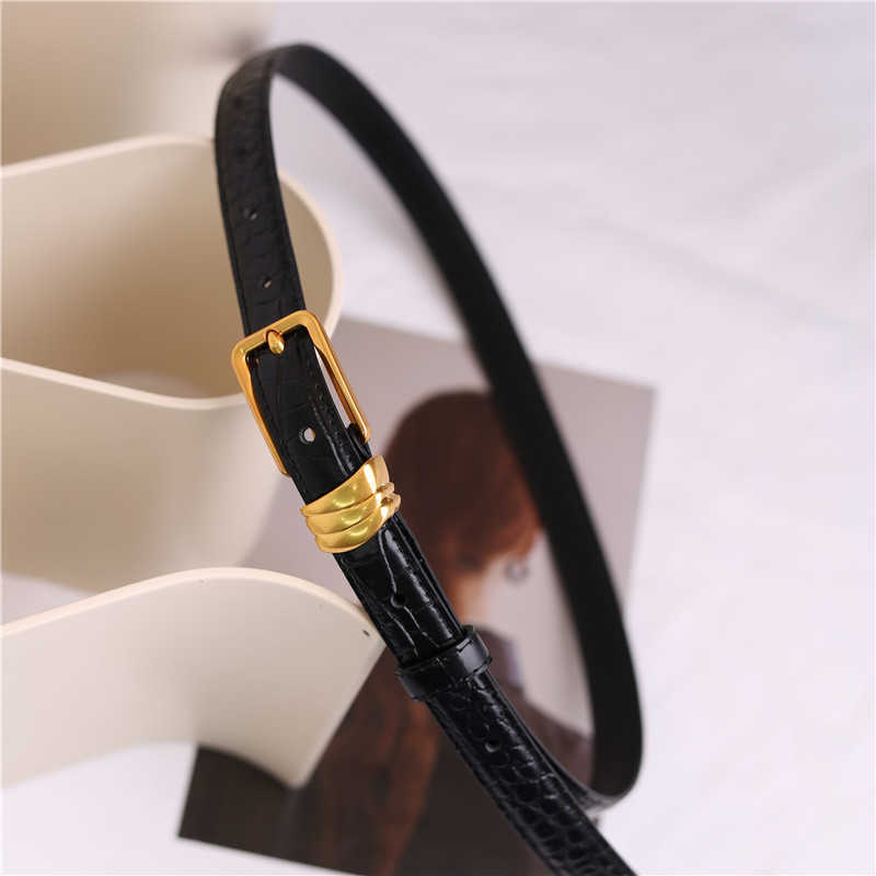 TopSelling First layer cow leather belt women's simple and versatile Korean fashion casual jeans waistband girl pin buckle belts